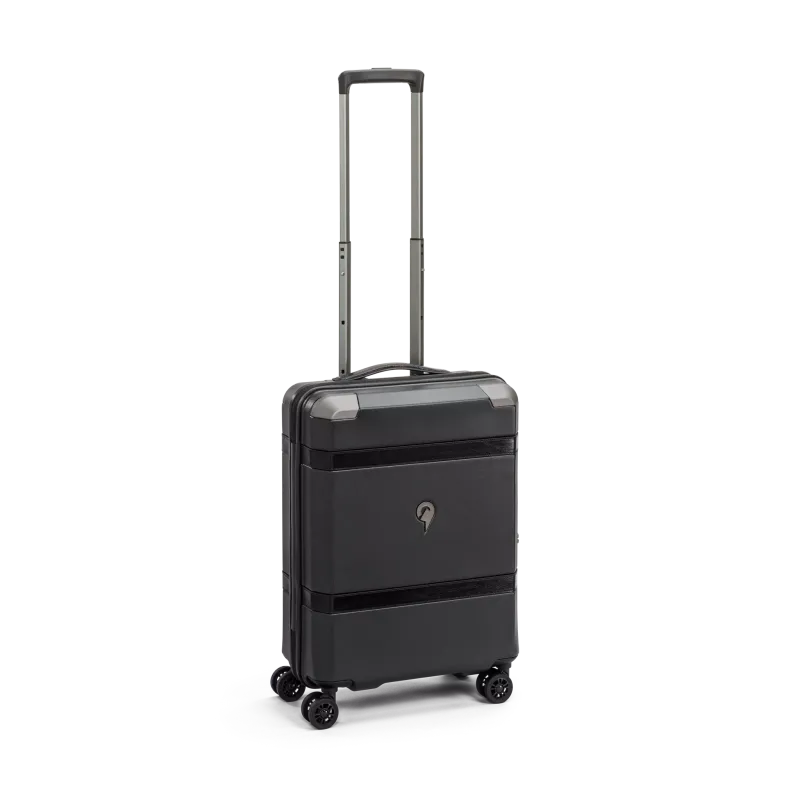 North Pioneer Vintage Pro Kabinkoffert, 4 hjul, 55 cm, 38L, Sort
