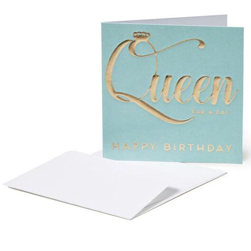 Bursdagskort S Queen For A Day Legami