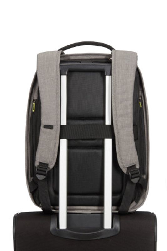 Samsonite Securipak PC-ryggsekk Tyverisikret 17L, grå