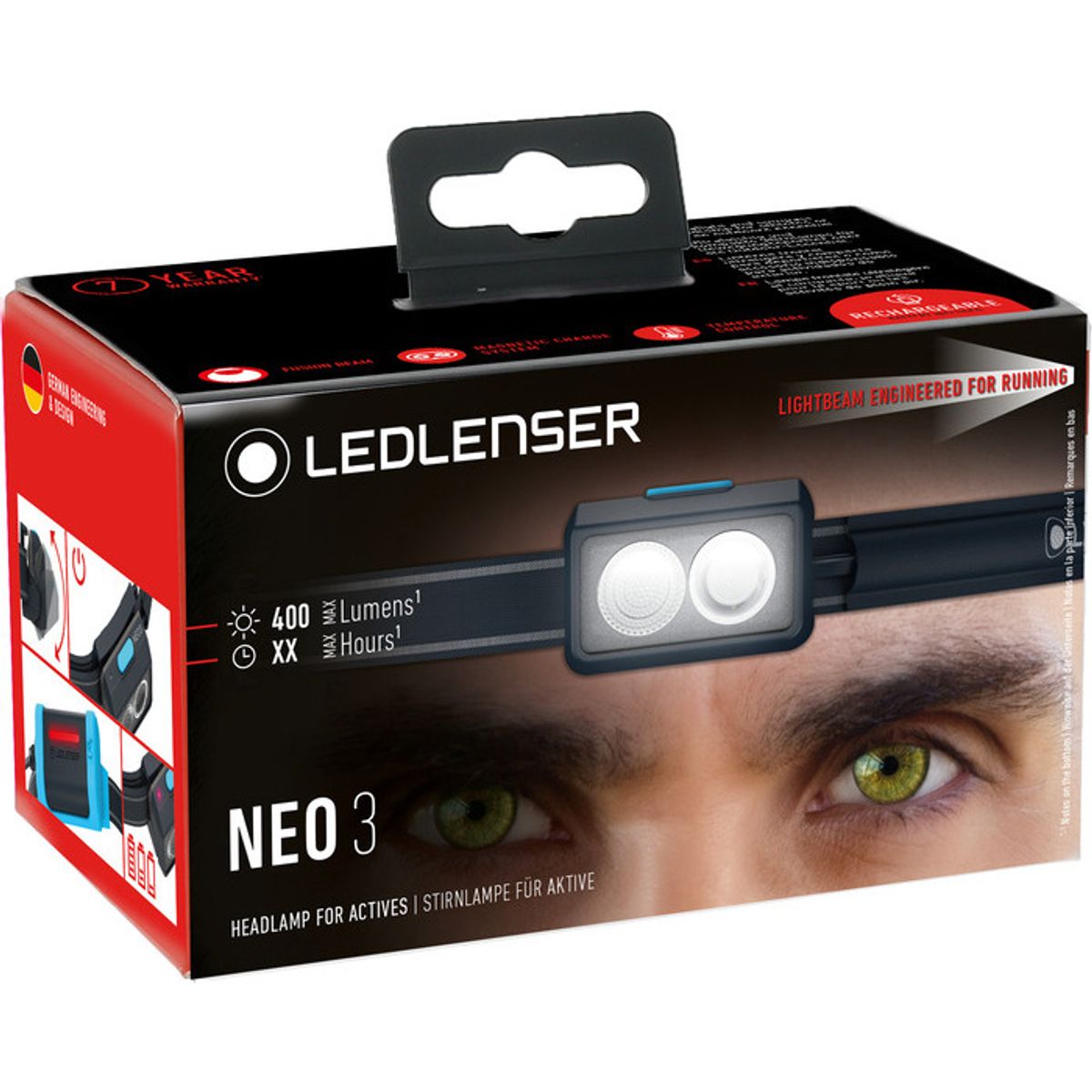 Hodelykt NEO3 Black/Blue ONE
