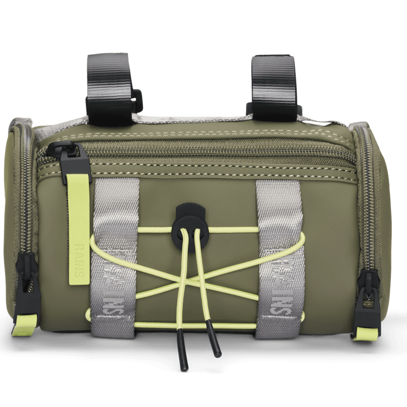Rains, Allsidig og vanntett veske for sykkel - Trail Mountaineer Bar Bag - Marsh