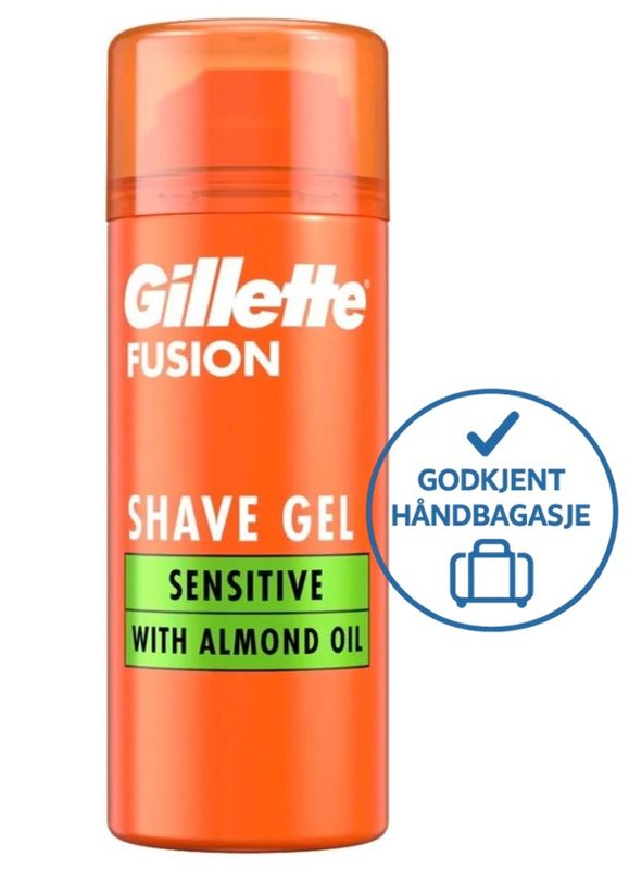 Barbergel 75 ml  Fushion 5 Gillette