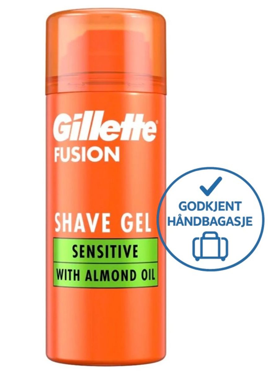 Barbergel 75 ml  Fushion 5 Gillette