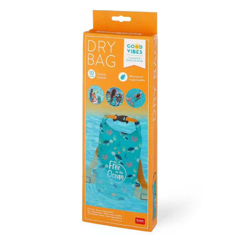 Vanntett Pakksekk 10L Sea Turtle Legami