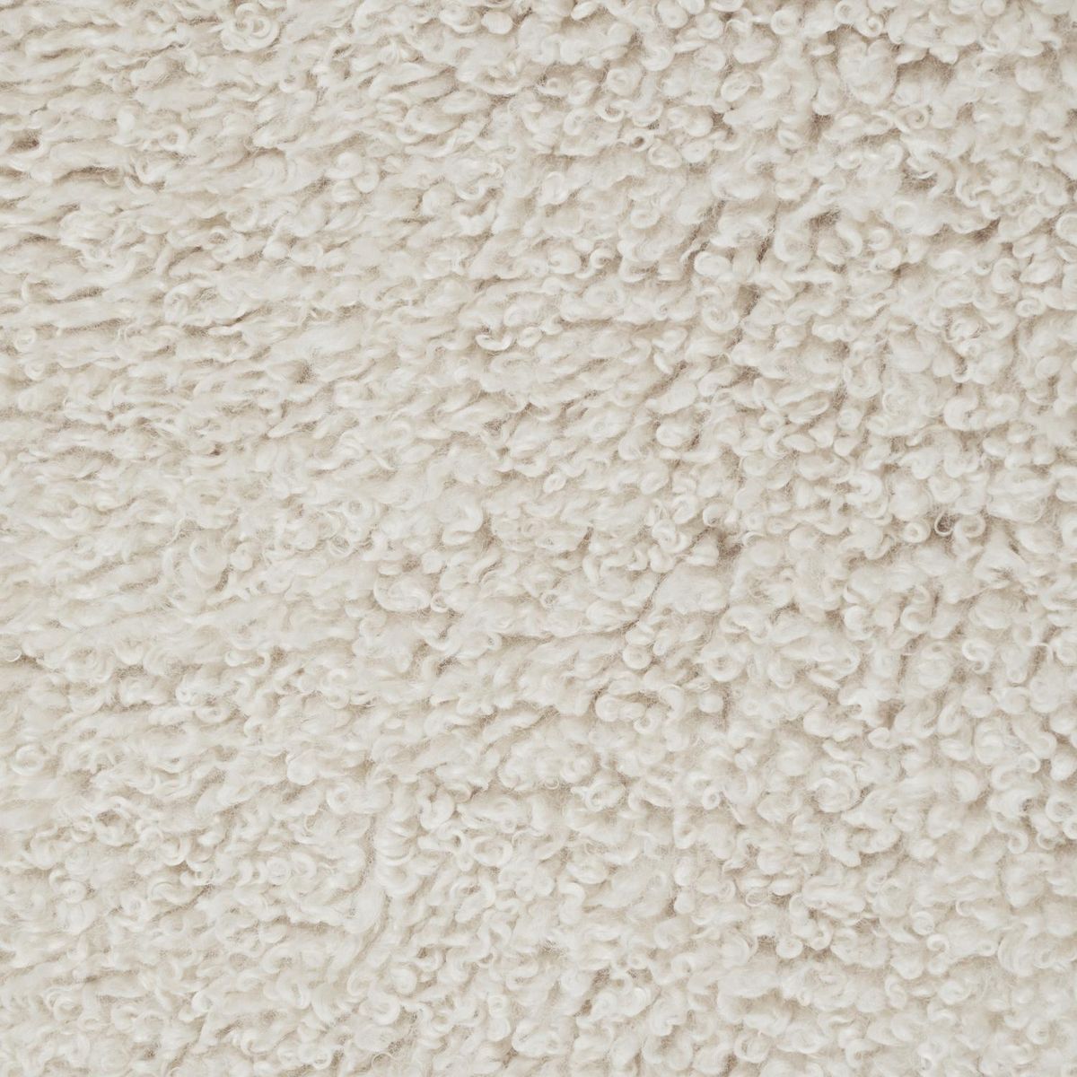Pute med fyll Wooly 45x45 cm, lys beige - Skinnwille