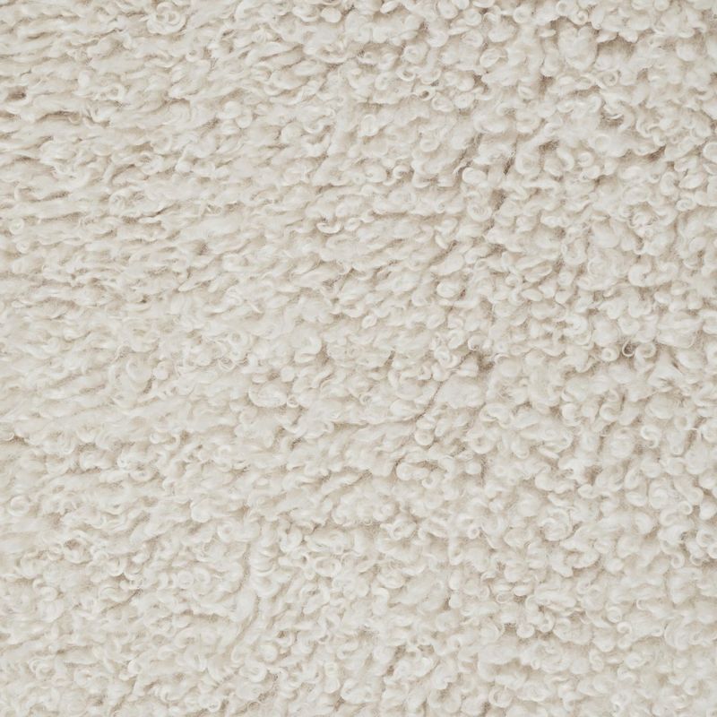 Pute med fyll Wooly 45x45 cm, lys beige - Skinnwille