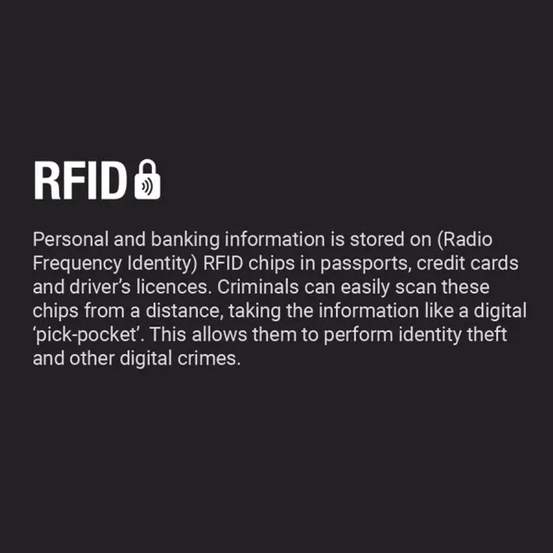 Nakkepose for pass RFID (Passport Pouch), Blueberry fra Go Travel