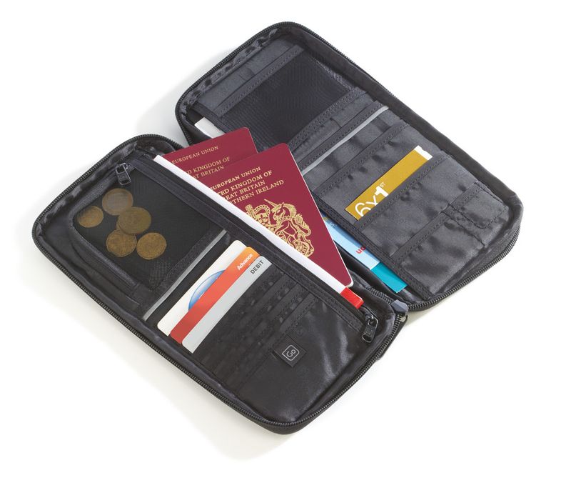 Reise dokumentmappe RFID blokkering fra Go Travel