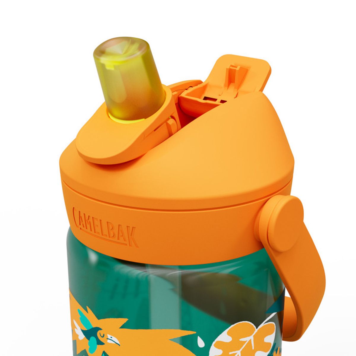 Camelbak Drikkeflaske Barn, Thrive Flip Straw Kids 400mL, Jungle Animals