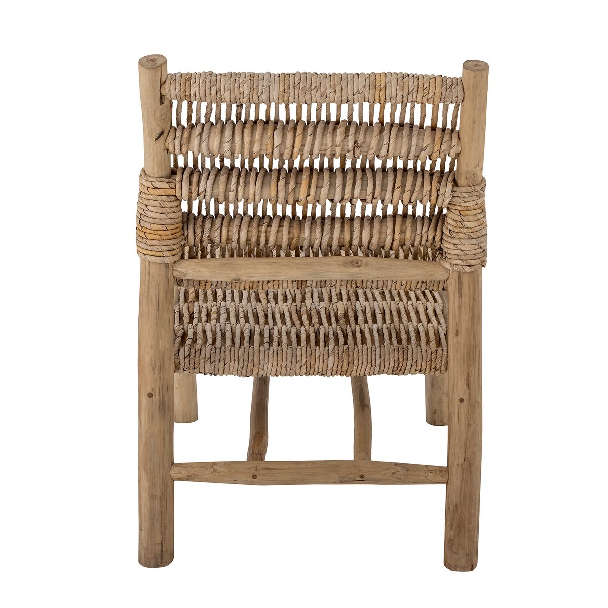 Bloomingville Ruthy lounge-stol – teak & bananblad (natur)
