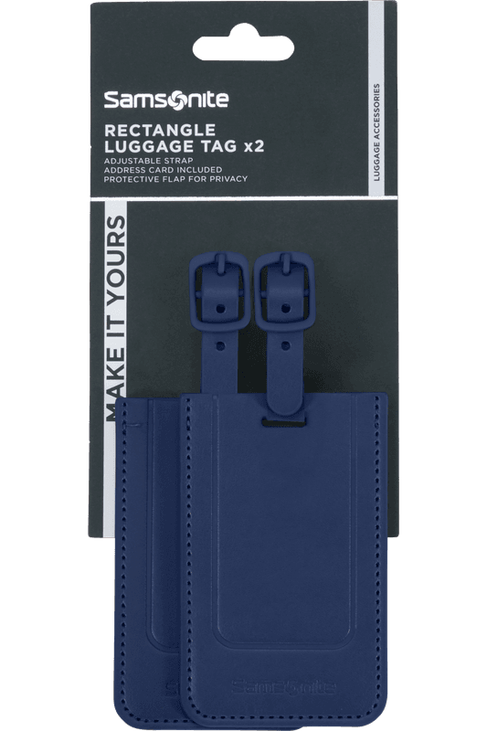 Samsonite Bagasjemerke 2PK, blå