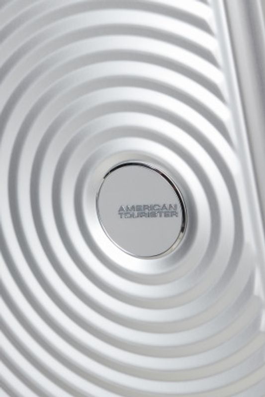 American Tourister Soundbox Alu Spinner 77 cm – Silver