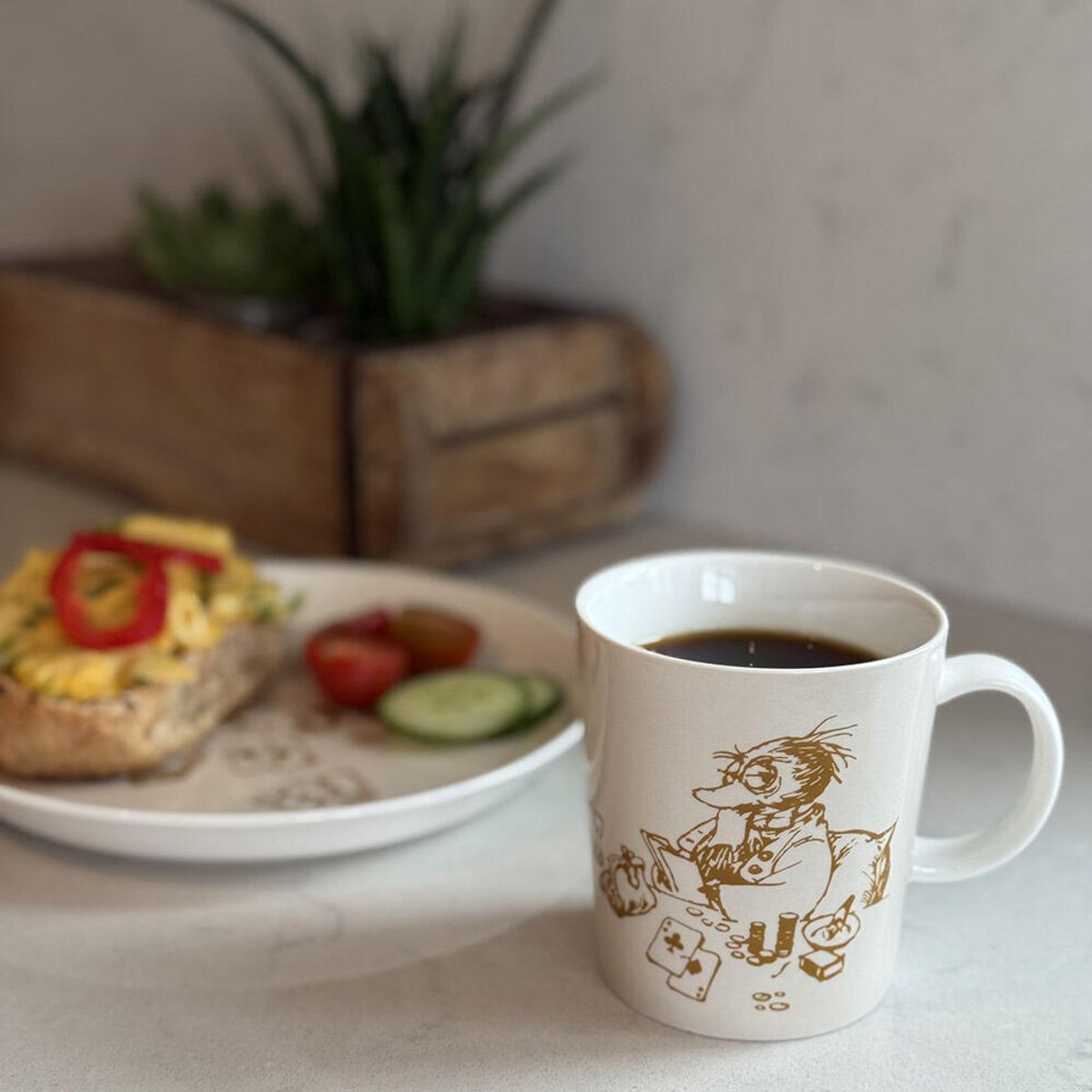 Flåklypa kopp - Solan spiller poker