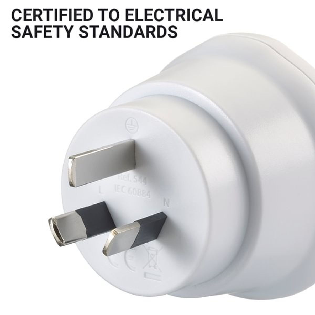Adapter til Austraila og Kina fra Go Travel