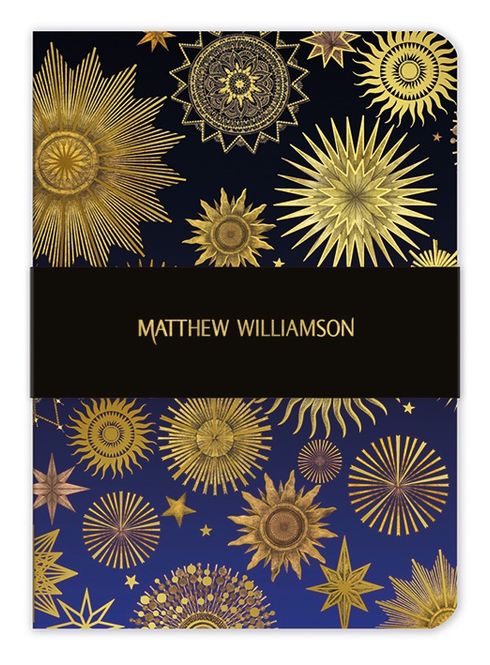 Hovedbilde Notatbok Luxury Stardust A5 Matthew Williamson