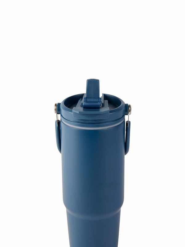 Vinga termo vacuum kopp – 880 ml, Resirkulert Stål, navy