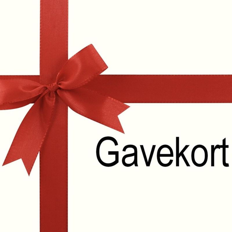 Gavekort Digitalt - Få det umiddelbart på mail.