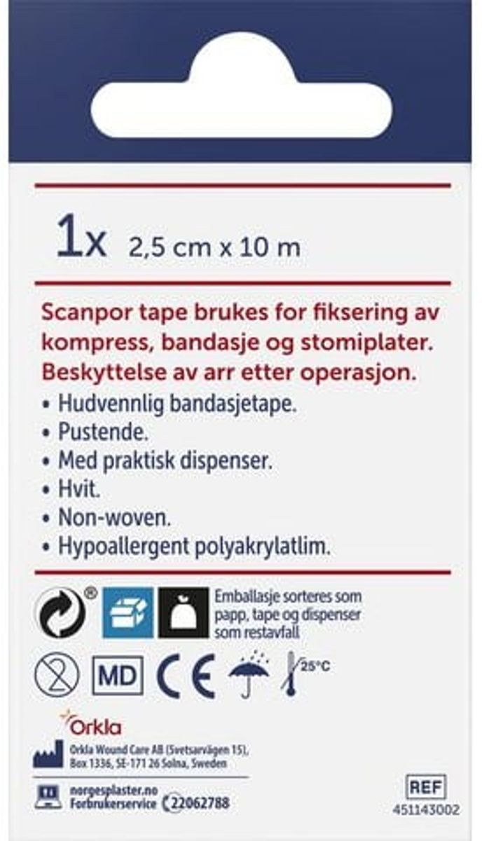 Plaster Universal 50 pk Norgesplaster