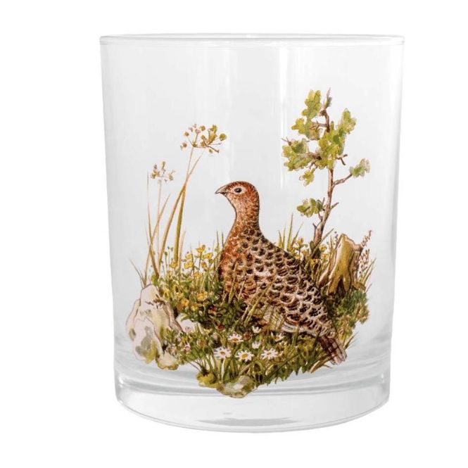 Hovedbilde Villmark serien - Whiskyglass Lirype