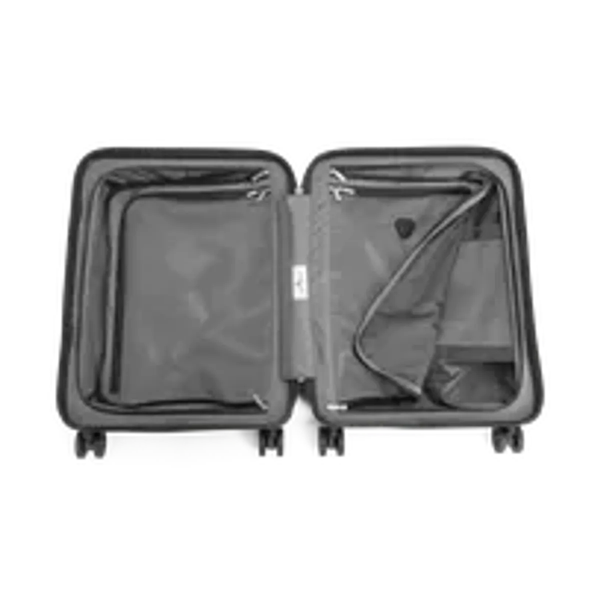 North Pioneer Vintage Pro Utvidbar Koffert, 65 cm, 70/78L, Sort