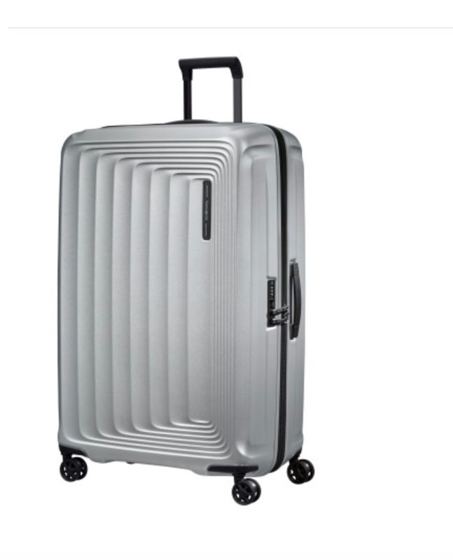 Samsonite Nuon Spinner 81 cm EXP 125/137 L – Matt Silver