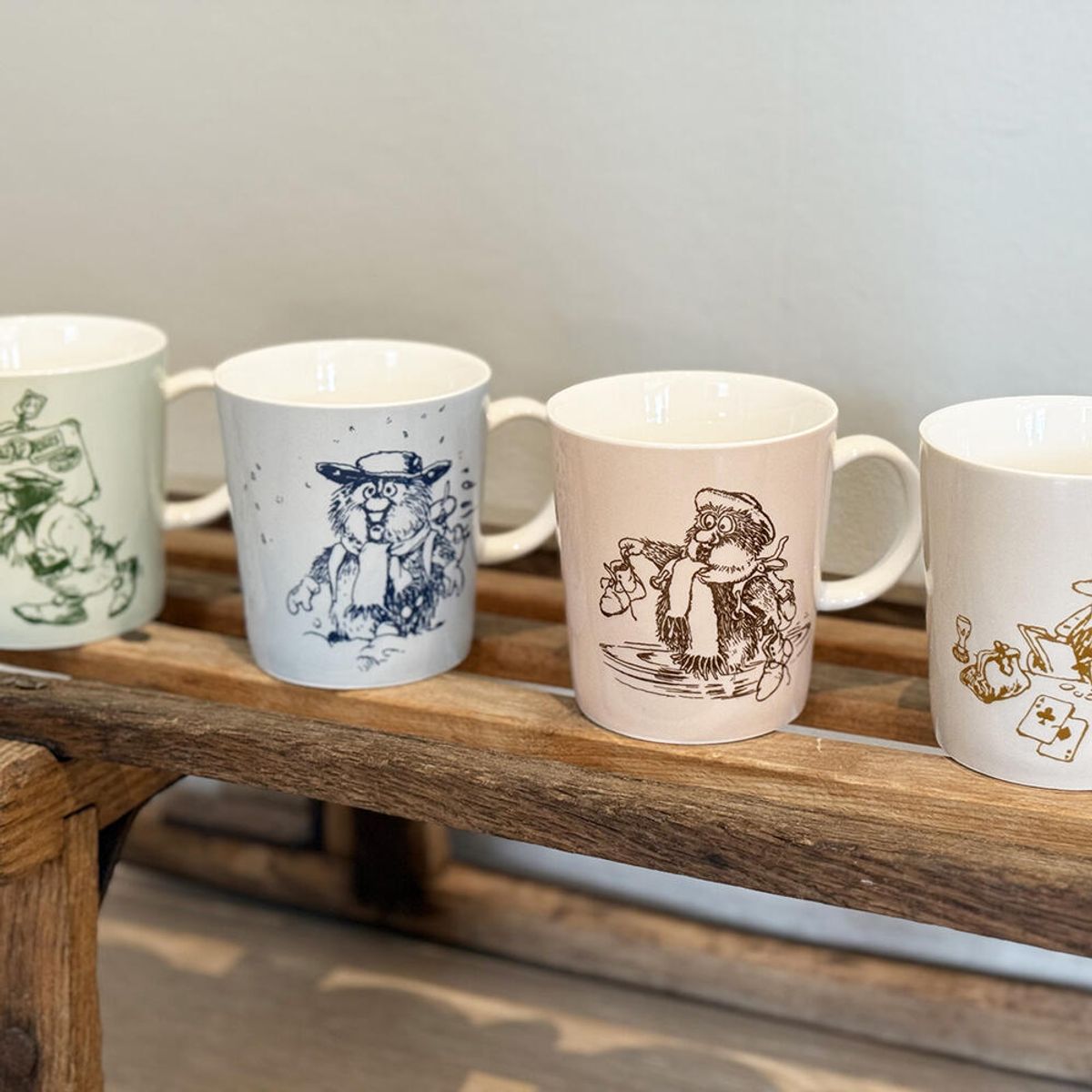 Flåklypa kopp - Ludvig i snøføyka