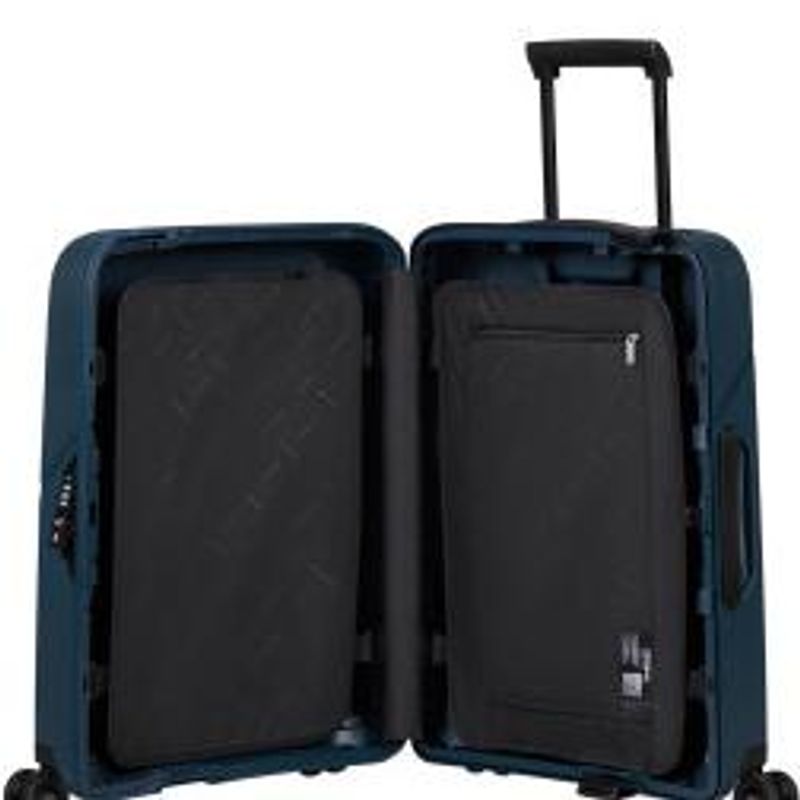 Samsonite Magnum ECO hard Kabinkoffert 55 cm 4 hjul  Navy