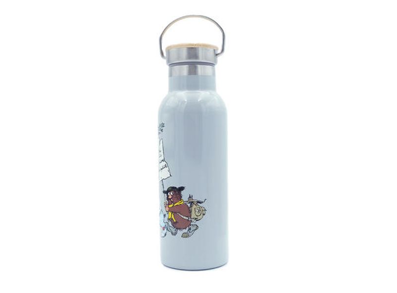Flåklypa drikkeflaske Retro - Ludvig & Solan - 500 ml 