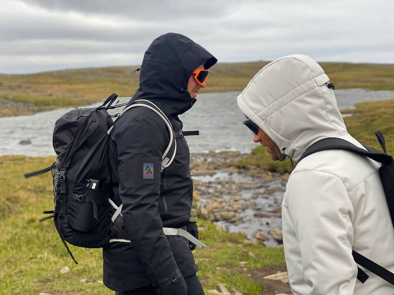 Hiking Backpack 33L, rød