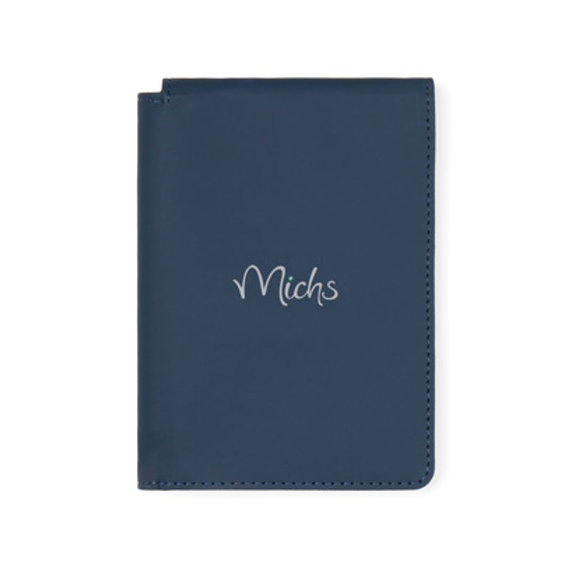 VINGA Baltimore RCS RFID Dokument- og passetui – navy