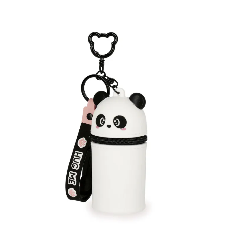 Mini Kawaii Panda – Søt mini pung med nøkkelring