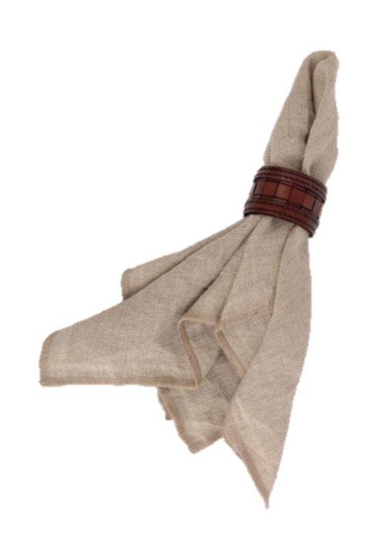 Serviettringer Skinn Halvor Bakke 4pk