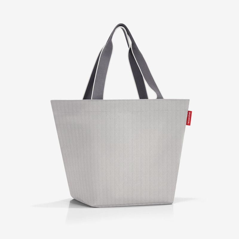 Veske Shopper M Herringbone grey - Reisenthel