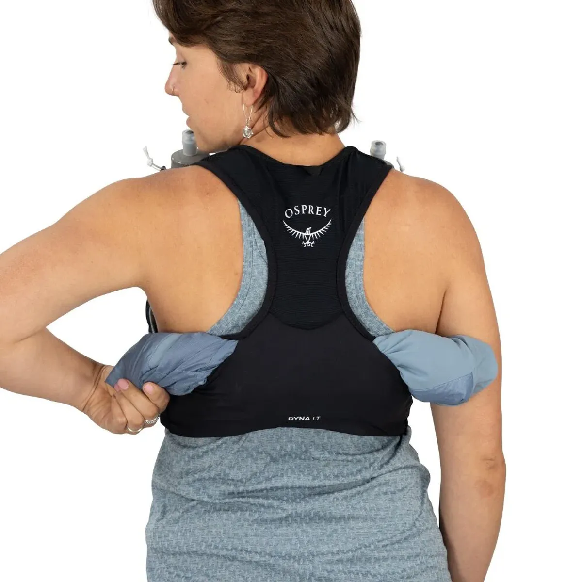 Osprey Løpevest til dame, Dyna LT m/flasker, Dawn Blue