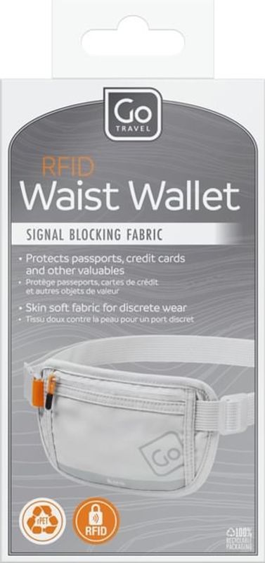 RFID-sikrede pengebelte fra Go Travel