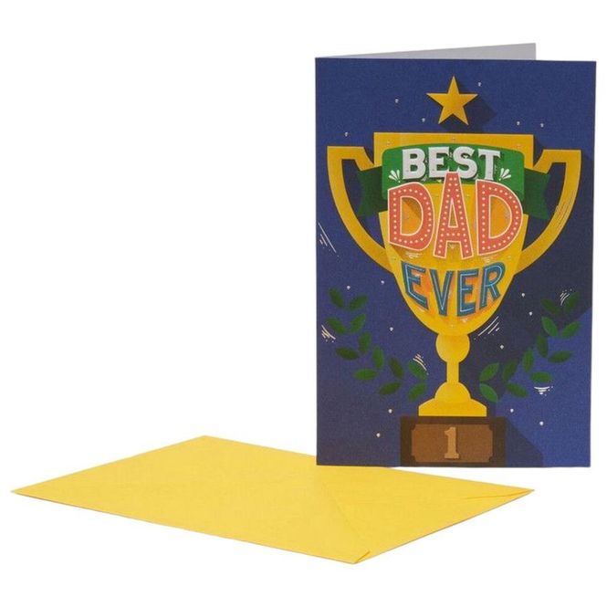 Hovedbilde Kort – Best Dad Ever - Legami