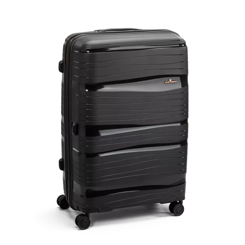 North Pioneer Oslo Koffert Stor, 4 hjul, 77 cm, 92L