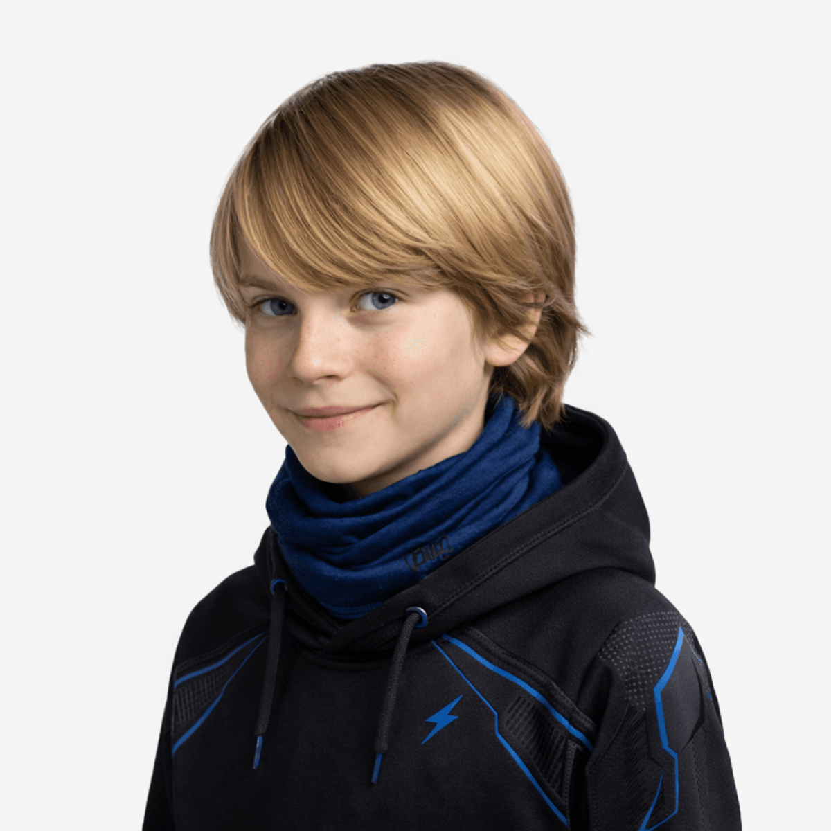 Buff i 100% merinoull til junior