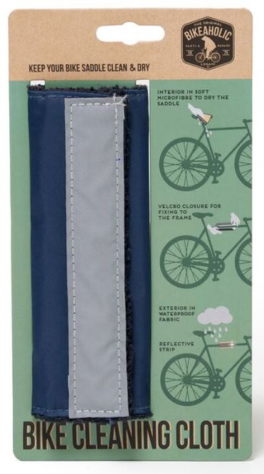 Hovedbilde Refleks & klut til sykkel - fest på rammen  Bikeaholic fra Legami