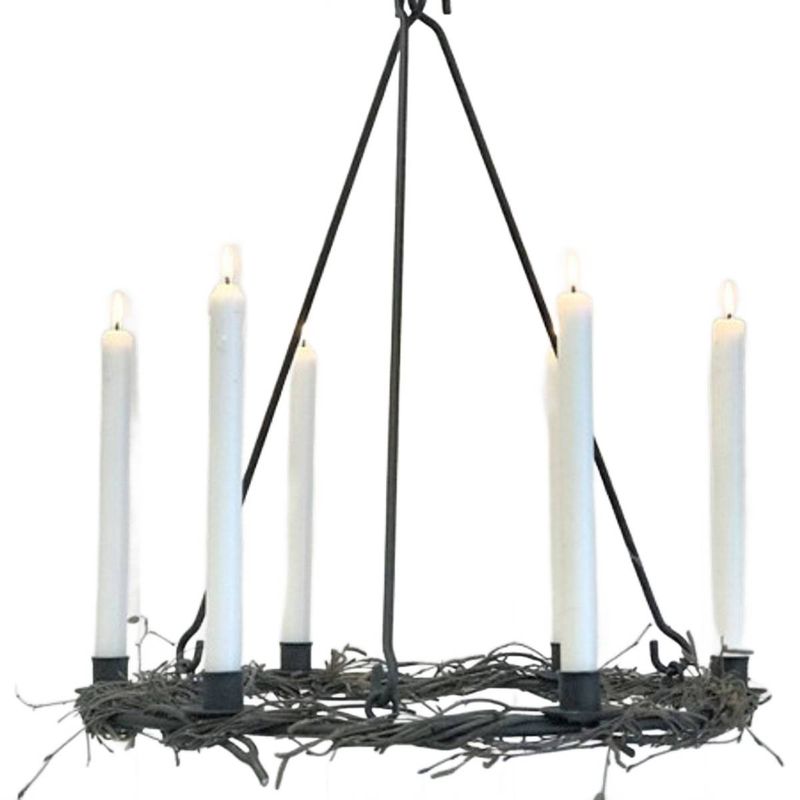 Spegels Håndsmidd Lysekrone for 9 lys, 58 cm
