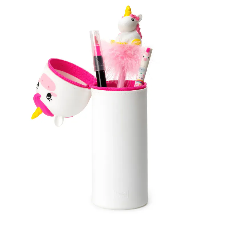 Silikon penal Kawaii, 2i1 Enhjørning - Legami