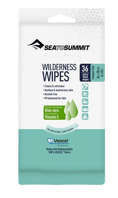 Hovedbilde Sea To Summit Wilderness Wipes 36pk