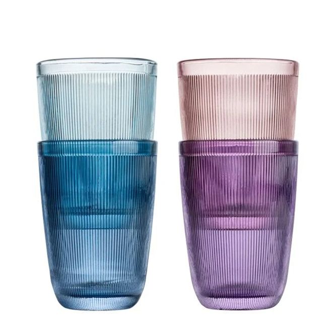 Hovedbilde Siri Glass 30cl 4pk, farget Hadeland Glassverk