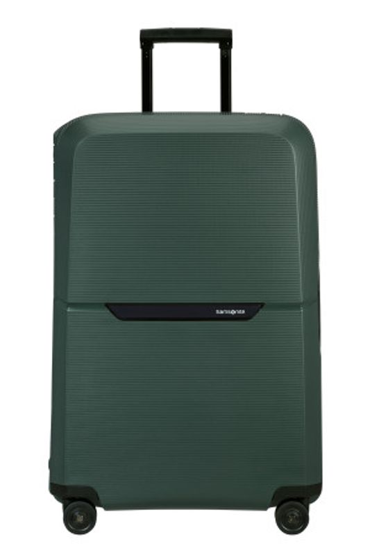 Samsonite Magnum ECO hard stor koffert 75 cm 4 hjul Grønn