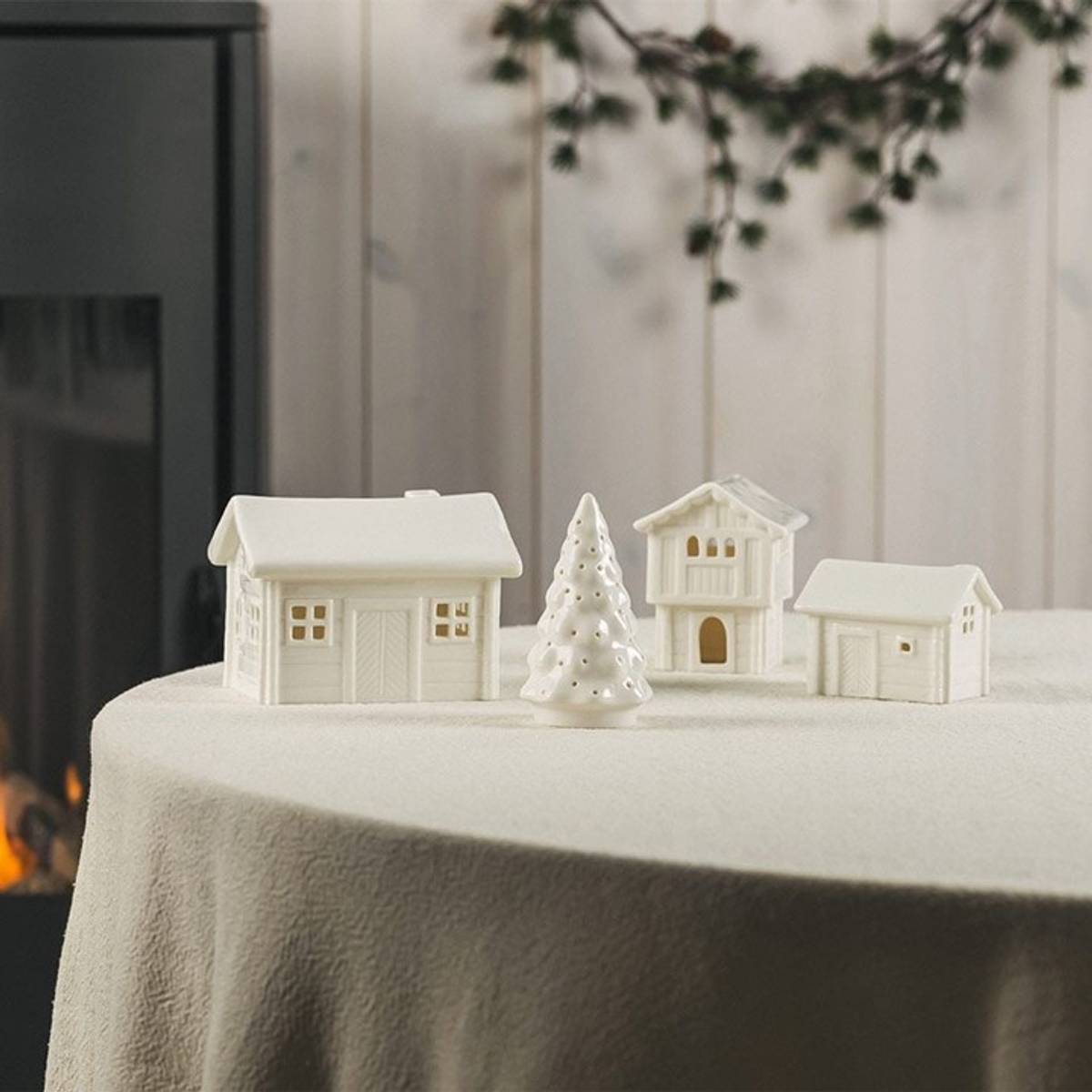 Jul På Tunet Stabbur 8,2x10,1cm Porsgrunds Porselænsfabrik