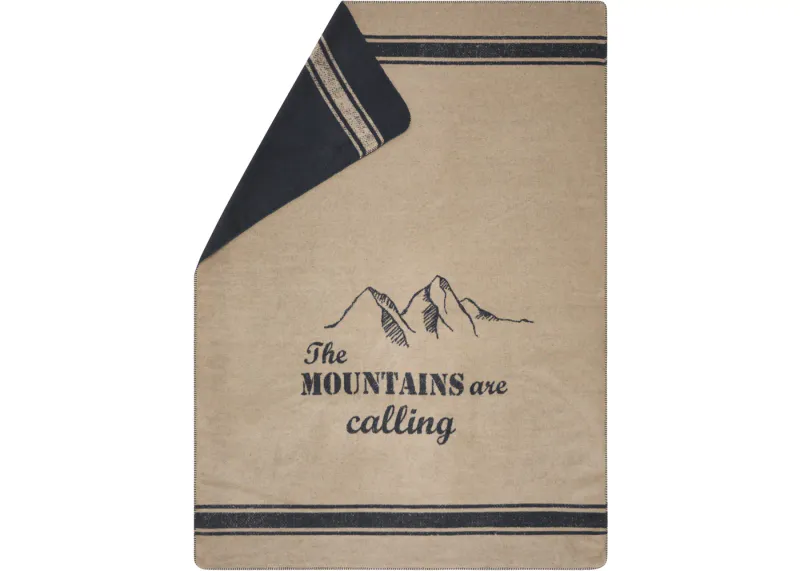 Savona Pledd Mountains Are Calling 150x200 cm fra DF