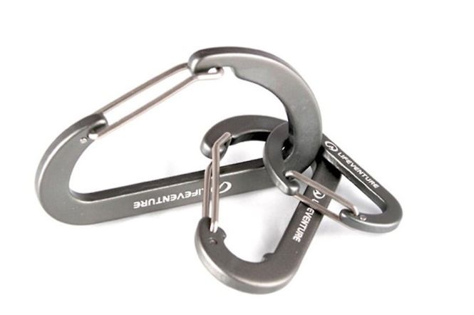 Hovedbilde Karabiner små 3pk Lifeventure