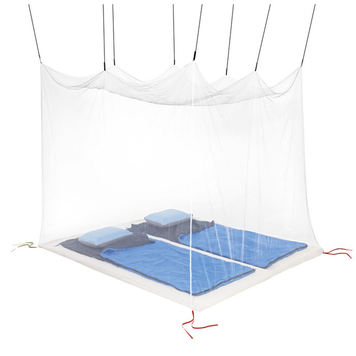 Cocoon Travel Myggnett Ultralett Box-Double White 200x200 cm