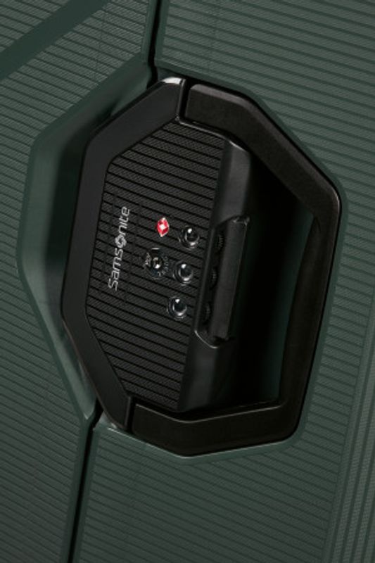 Samsonite Magnum ECO hard stor koffert 75 cm 4 hjul Grønn