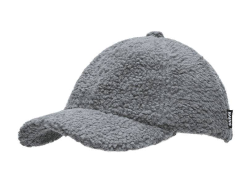 Rains Fleece Cap T2_Gray